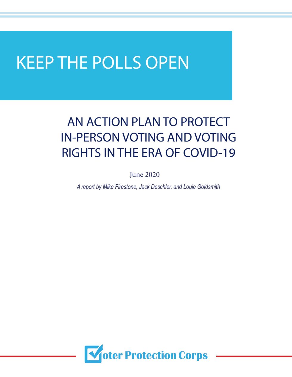 Cover of Keep the Polls Open